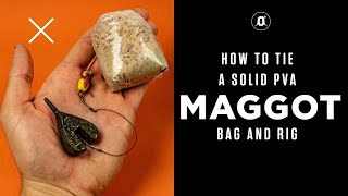 Awesome Carp Fishing Winter Edge The Solid Maggot Bag And Matching Rig