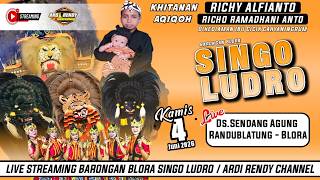 Live Barongan Blora SINGO LUDRO Khitan & Aqiqoh Richy Richo Desa Sendang Agung Rdbltg 4 Juni 2026