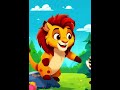Crazy lion#animated#kids