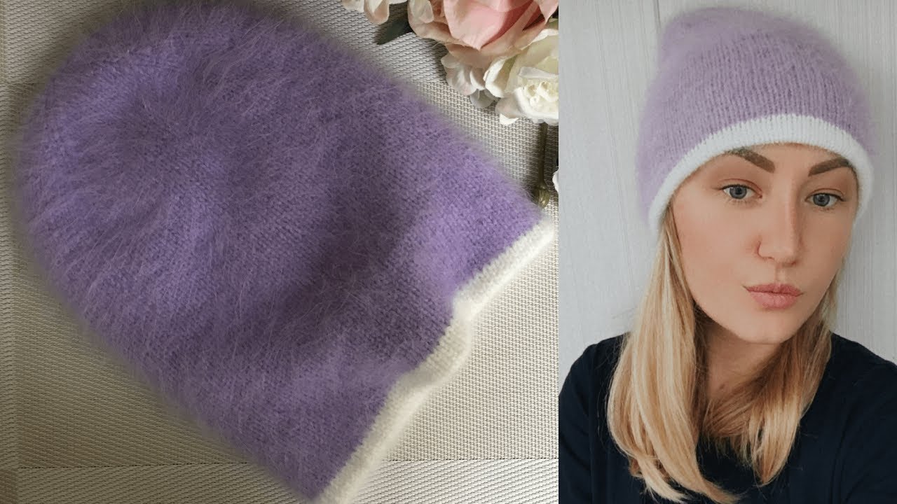 ДВОЙНАЯ, ДВУСТОРОННЯЯ  ШАПОЧКА БИНИ! ПРОСТО, БЫСТРО И КРАСИВО! KNITTED HAT