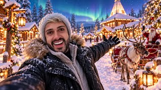 I Flew to LAPLAND to Meet SANTA… It Was Unreal 🎅 