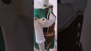 Genshin Impact Costume Venti Cosplay Full Set Halloween Costume For Women