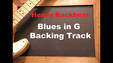 Blues In G Guitar Jam Backing Track at 87 bpm