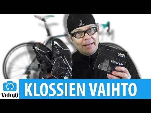 Video: Pyöräilykenkien kiinnitys ja säätö (video)