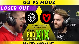 LOSER IS OUT!! - G2 vs MOUZ - HIGHLIGHTS - ESL Pro League S19 | CS2