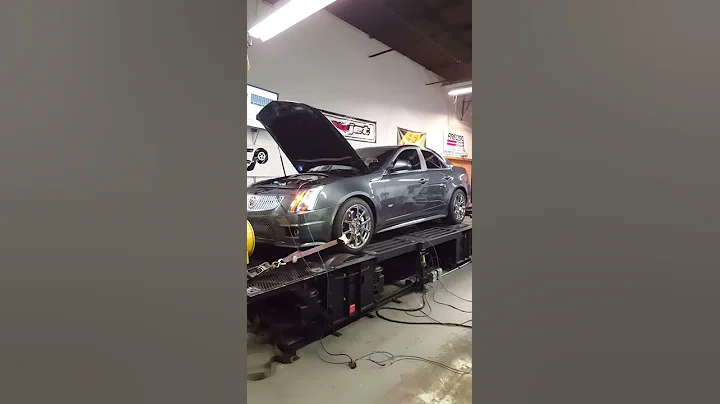 Cts v on E85 dyno