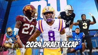 New York Giants 2024 Draft Recap | Did They Finally Fix the Offense?