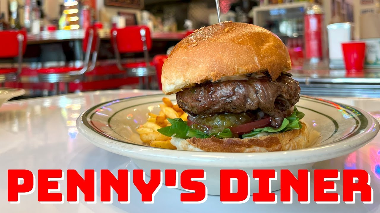 PENNY'S DINER（ぺニーズダイナー）横浜のチミチュリバーガーを食べ