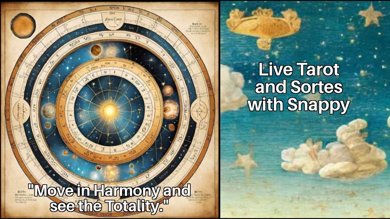 "Move in Harmony and see the Totality." Live Tarot and Sortes with ...