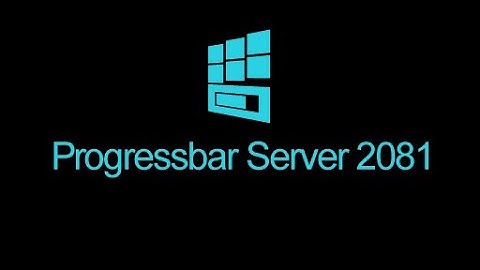 Progressbar Server 2081 step galaxy