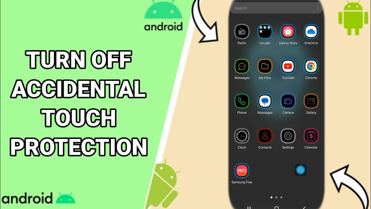 How To Turn Off Accidental Touch Protection On Your Android Phone YouTube