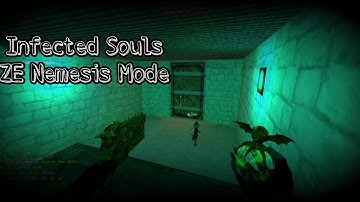 Counter-Strike 1.6: Zombie Escape Mod | Nemesis Mode on Infected Souls - Short Gameplay