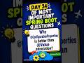 @ConfigurationProperties vs @Value | Spring Boot Interview Question 🚀 #coding #springboot #shorts