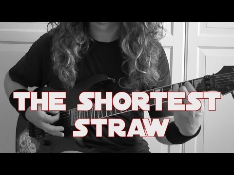 the shortest straw , metallica guitar-cover