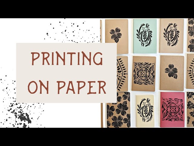 Introduction to Block Printing — if you're bad at drawing maybe