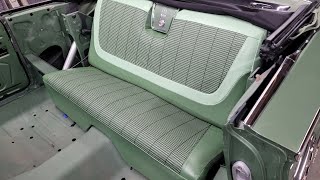 CLASSIC CAR UPHOLSTERY DIY / SEAT COVERS /  IMPALA / CIADELLA INTERIOR KIT / ROOKIE ATTEMPT