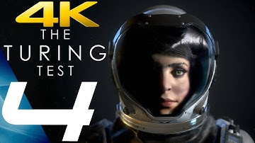 The Turing Test - Gameplay Walkthrough Part 4 - Chapter 4 [4K 60FPS ULTRA]