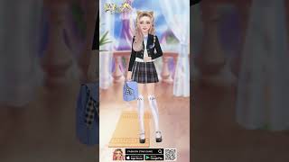 [FASHION DOLL] - Back To School Outfit + Makeup + Hairstyle for Girls | School Dress Up Ideas screenshot 5