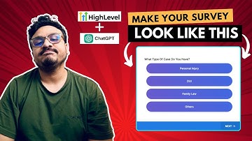 GoHighLevel Survey Aangepaste CSS-zelfstudie met ChatGPT