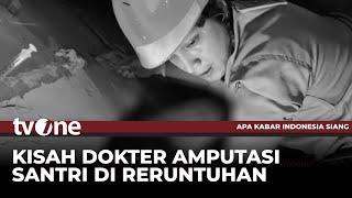 Dokter Amputasi Lengan Santri Ponpes Al Khoziny di Tengah Reruntuhan untuk Selamatkan Korban