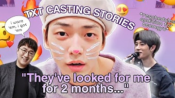 How Big Hit Casted TXT | re-edit! (they want them so bad!)