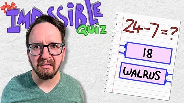 I Tried The Impossible Quiz! (Part 1)