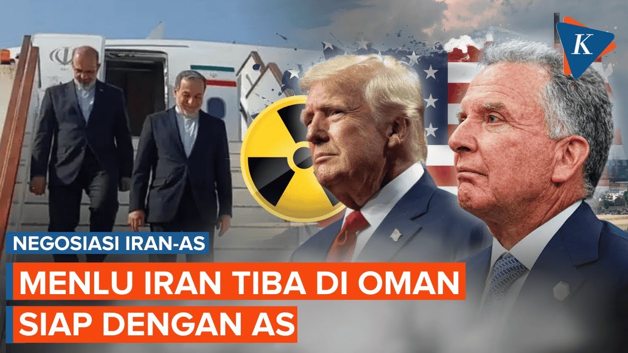 Detik-detik Menlu Iran Tiba di Oman, Siap Negosiasi dengan AS