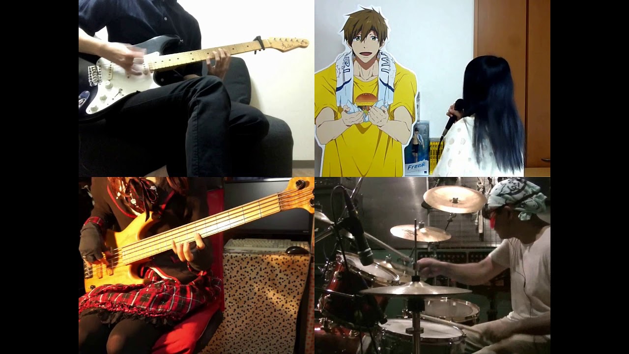 Hd Aguu Tensai Ningyou Ed Tsugihagi Band Cover Youtube