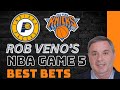 New york knicks vs indiana pacers game 5 picks and predictions  2024 nba playoff best bets 51424