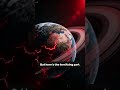 SATURN AS A MOON #WhatIf #Space #Saturn #Earth #Astronomy #Universe #Cosmic #ScienceFacts #Shorts