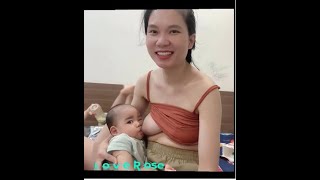 Gadis Cantik Menyusui Di Rumah 2025 Breastfeeding Vlogs , Part 2