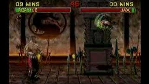 MK Deception video character card - Reptile