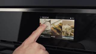 How to prepare baked sea bass with the iOven's automatic recipes