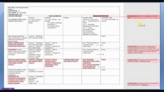 Using audio/video screen captures to give feedback
