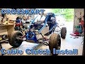 Crosskart Clutch Cable Install and 100+ Crosskart builds