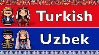 TURKIC: TURKISH & UZBEK