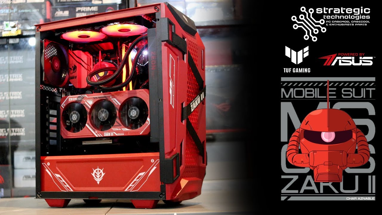 ASUS TUF Gaming ZAKU II Limited Edition Gaming PC Build