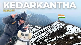 Kedarkantha Summit🗻 | Kedarkantha trek vlog | Ep -4/5