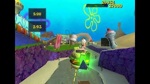 Spongebob Squarepants Movie Sundae Driving Time Challenge