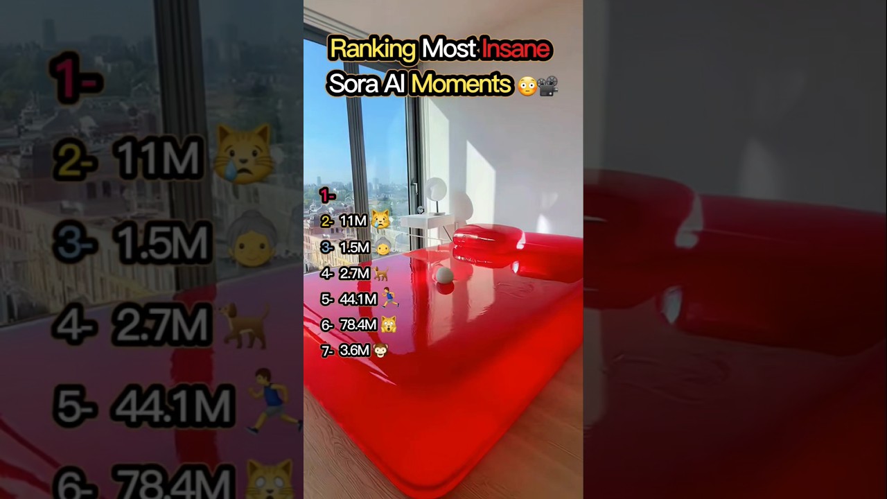Ranking Most Insane Sora AI Generated Clips 😳📽️