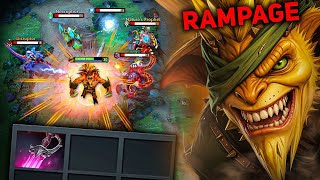 Hard Carry Bristleback 28kills One Shot Khanda  X2 Rdanage  Dota 2