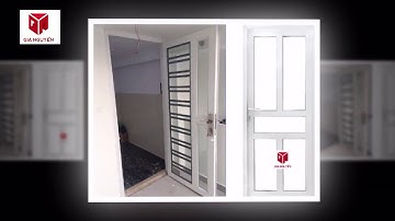 Mẫu cửa sắt 1 cánh đẹp nhất năm 2019