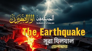 099) সূরা যিলযাল | ‏سورة الزلزلة‎‎‎ | the EarthQuake |
