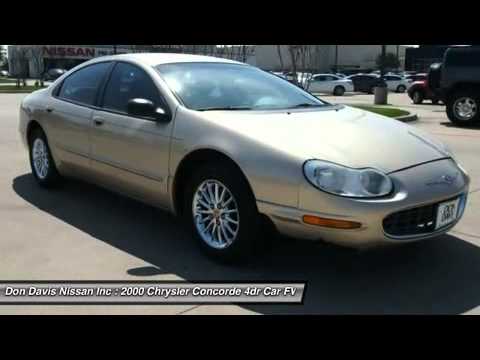 2000 CHRYSLER CONCORDE Arlington, TX N37474B - YouTube