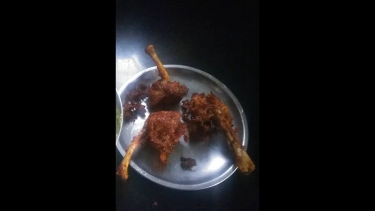 Chicken Lollipop Crispy Crunchy - Well marinated chicken lollipop fried and served with mint chutney | Quick Indian Recipes