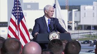 Vice President Pence Delivers Remarks at Kennedy Space Center