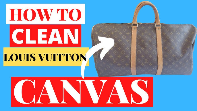How to remove white scuff marks off your LV bag! 