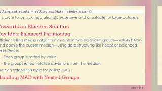 Efficient Algorithms for Rolling Absolute Median Deviation (MAD)