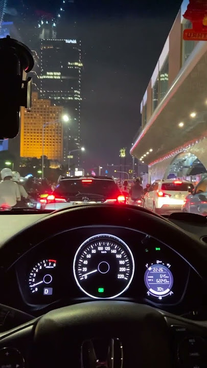 Honda HR-V/Vezel POV Traffic Bundaran HI Drive [Story IG/Status WA] #shorts