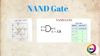 NAND Gate/NAND Gate with transistor/ tinkercad circuits/tinkercad